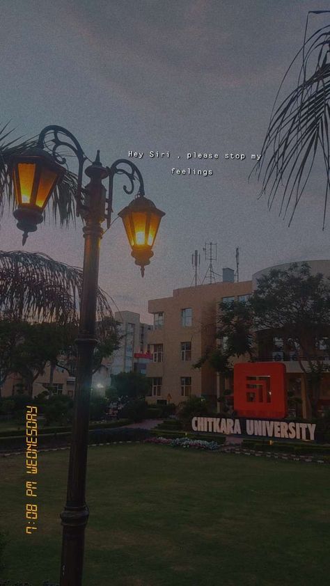 University Snapchat Stories, Esthetic Logo, Snapchat Stories Ideas, Chitkara University, Garden Beautiful, College Aesthetic, Sky Photography Nature, Stories Ideas, Driving Pictures