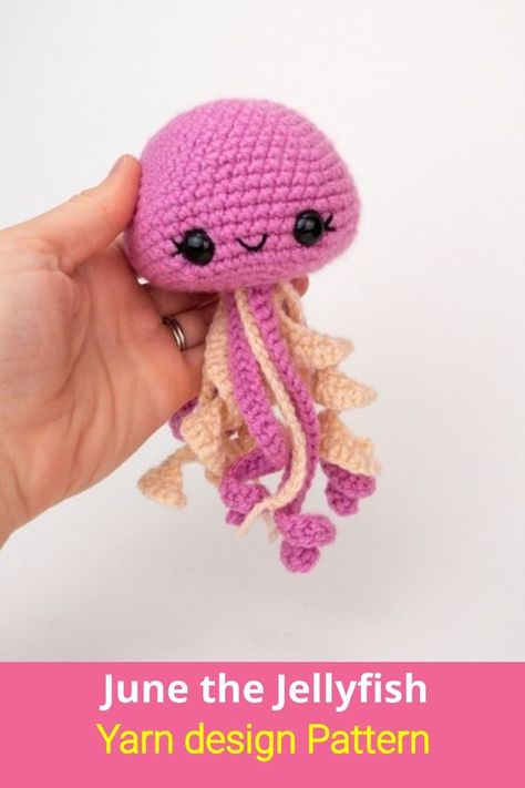 Crochet stuffed animals Crochet Teddies, Jellyfish Crochet Pattern, Jellyfish Amigurumi, Crochet Stuffed Animals, Boy Crochet Patterns, Crochet Patterns Baby Boy, Doll Amigurumi Free Pattern, Easy Crochet Animals, Crochet Animal Amigurumi