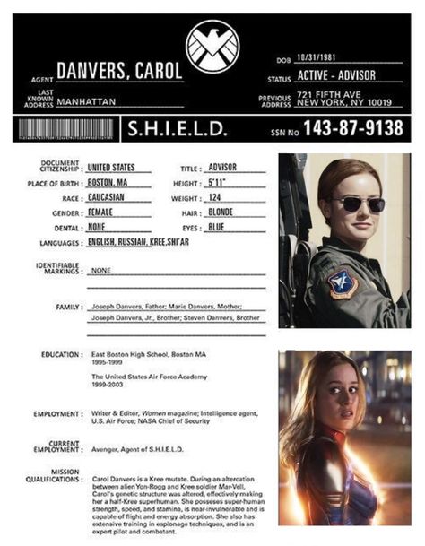 Captain Marvel Shield File Marvel Shield Files, Shield Aesthetic Marvel, Shield Academy, Shield File, Caps Shield, Shield Files, Marvel Prints, Marvel Cinematic Universe Timeline, Avengers Painting