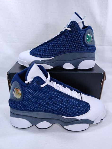 Jordan Background, Nike Jordan 13, Shoes Game, Nike Shoes Blue, Jordans Retro, Nike Shoes Women Fashion, Retro 13, Jordan 13 Shoes, Nike Boots