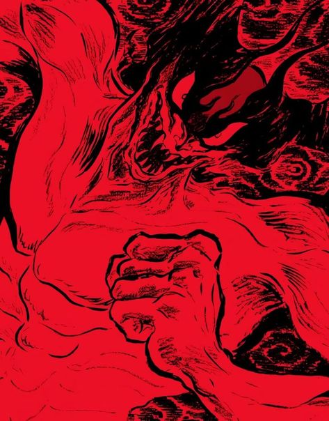 Red Pc Wallpaper 1920x1080, Red Manga Aesthetic, Devilman Aesthetic, Red Wallpaper 1920x1080, Desktop Wallpaper 2560x1440, Devilman Manga, Red Drawing, Red Aesthetic Grunge, Arte Indie