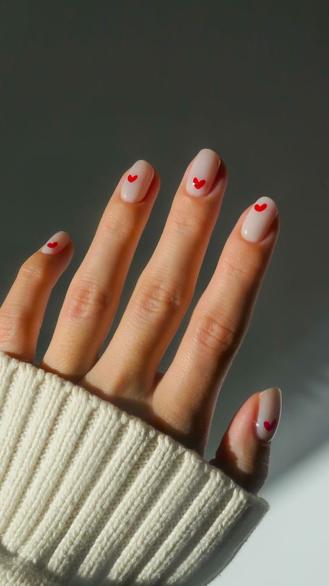 Love is in the air and on our nails! Try this easy nail art design at home with a toothpick and OPI, Essie and Nails Inc. polish. For extra nailspiration, why not add pearls and 3D nail bows for the perfect strawberry shortcake nails! 

Click to create your own home manicure 

@basecoatstories 

#Zalando #MarbleNails #HeartNails #TrendyNails Strawberry Shortcake Nails, Nail Art Heart, Toothpick Nail Art, Manicure Tutorials, Home Manicure, Almond Acrylic, Almond Acrylic Nails, Simple Nail Art Designs, Marble Nails