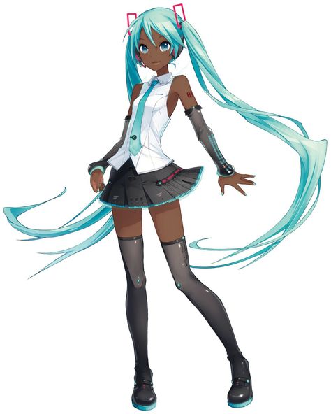 Black Miku, Miku Hatsune, Black Characters, Black Anime Characters, Black Love Art, History Facts, Black Love, Hatsune Miku, Vocaloid