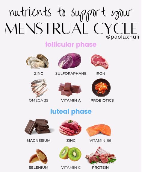 Hormones Menstrual Cycle, Cycle Eating, Hormone Cycle, Zinc Foods, Hormone Nutrition, Cycling Food, Lifestyle Medicine, Nutrient Dense Foods, Cellular Health