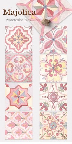 Italian Tiles Pattern, Majolica Tiles, Brand Guidelines Design, Portuguese Tile, Mexican Home Decor, Tile Wall Art, Mexican Home, Italian Tiles, Back Art