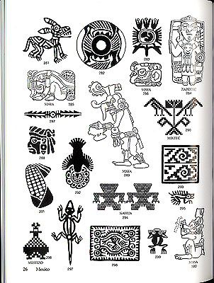 Aztec Tattoo Designs, Filipino Tattoos, Indian Motifs, Marquesan Tattoos, Mayan Art, Aztec Tattoo, Geniale Tattoos, Aztec Art, Seni 3d