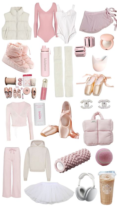 ballerina aesthetic inspired by @ lifeof.lori on tiktok 🩰 #ballet #ballerina Ballet Core Workout Outfits, Ballet Outfits Practice, Ballerina Lifestyle, Ballet Wishlist, Ballet Practice Outfit, Ballet Outfit Ideas, Ballet Aesthetic Outfit, Aesthetic Outfit Grunge, Ballet Core Outfits