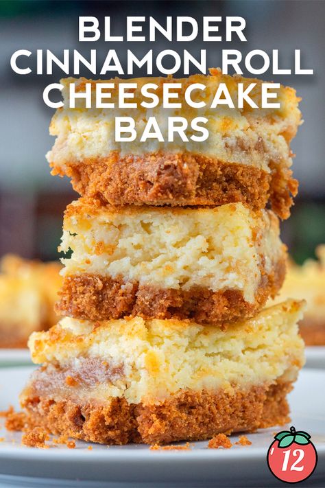 Blender Cinnamon Roll Cheesecake Bars | 12 Tomatoes Blender Cheesecake Bars, Blender Cinnamon Cheesecake Bars, Blender Cinnamon Roll Cheesecake Bars 12 Tomatoes, Blender Cinnamon Roll Cheesecake Bars, Cinnamon Roll Cheesecake Bars, Twelve Tomatoes, Roll Cheesecake, Cinnamon Cheesecake, Cinnamon Roll Cheesecake