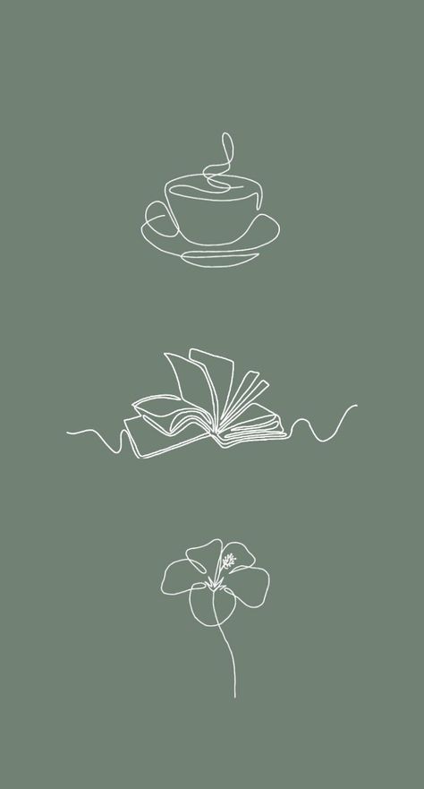 Books And Plants Wallpaper, Sage Green Book Wallpaper, Book Lover Screensaver, Book Phone Background, Boox Palma Aesthetic, Simple Book Wallpaper, Green Book Wallpaper, Ipad Wallpaper Books, Boox Palma Wallpaper