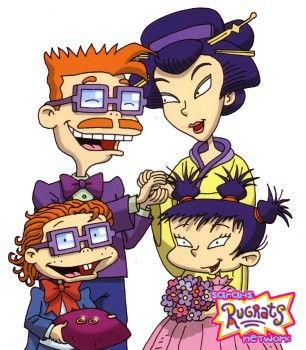 Chas, Kira, Chuckie and Kimi Rugrats In Paris, Kimi Finster, Rugrats Go Wild, 90s Nick, Erma Comic, Kick Buttowski, Rugrats Cartoon, Rugrats All Grown Up, Cartoon Crazy