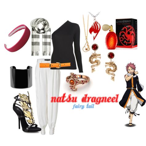 Natsu Dragneel ~ Fairy Tail Natsu Outfits, Cosplay Fairy, Anime Outfit, Character Inspired Outfits, Anime Fashion, Fandom Fashion, Fandom Outfits, Anime Inspired Outfits, Casual Cosplay