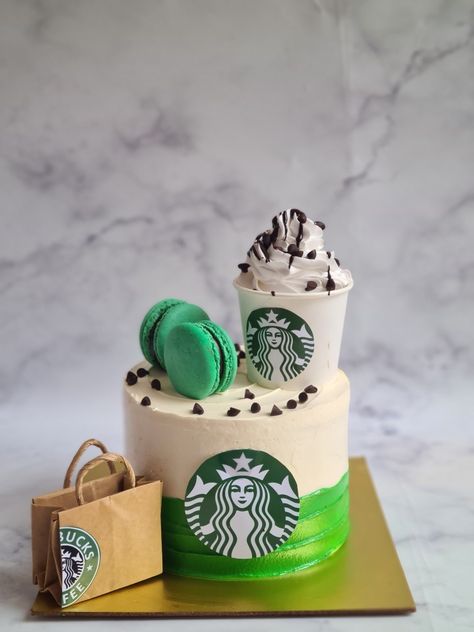 Starbucks Theme, Theme Cake, Themed Cakes, Cake