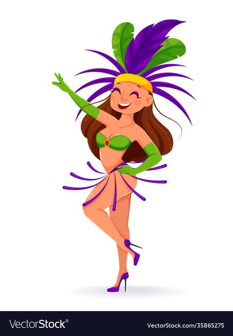 Mardi Gras Festival, Mardi Gras Carnival, Traditional Clothes, Cute Woman, Traditional Outfits, Mardi Gras, Png Images, White Background, Stock Vector