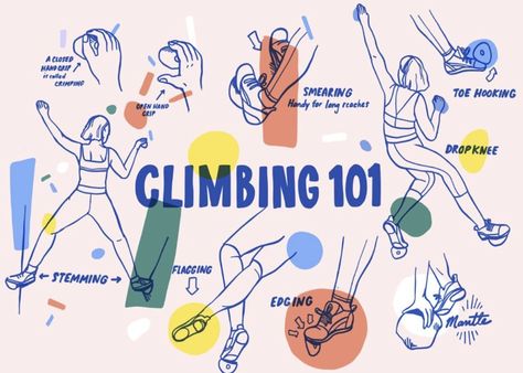 Women Rock Climbing, Rock Climbing Quotes, Rock Climbing Illustration, Rock Climbing For Beginners, Rock Climbing Art, Rock Climbing Aesthetic, Climbing Aesthetic, Climbing Illustration, Climbing Women