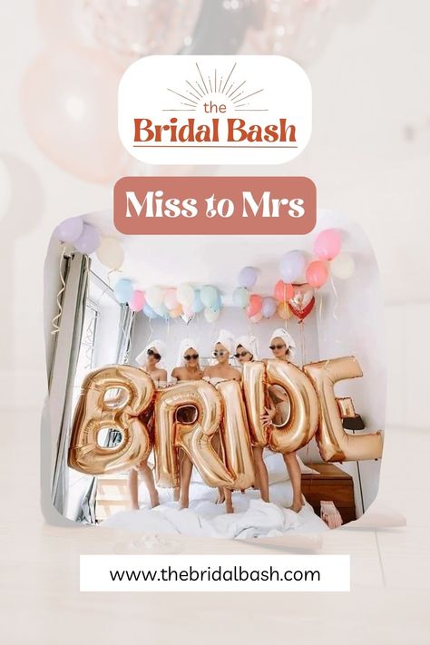 Throw a wild bachelorette bash with these Bride Foil Balloons! Perfect for creating that last night of freedom atmosphere - make the venue look bridal-beautiful with these fabulous floating jewels. Let's pop the bubbly, it's time to party! Pop The Bubbly, Miss To Mrs, Schedule Planner, Bachelorette Party Themes, Pinterest Pin, Floral Flower, Foil Balloons, Passport Holder, Bachelorette Party