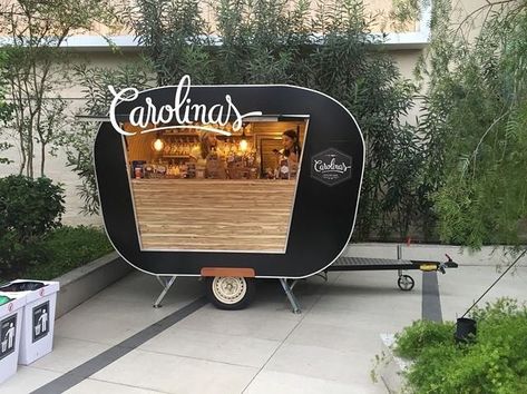 4,321 Likes, 37 Comments - The Book of Coffee (@bookofcoffee) on Instagram: “By @santiagocarretas #inspiration #coffee #design #art #bookofcoffee #coffeelover #lifestyle…” Foodtrucks Ideas, Food Vans, Mobile Coffee Shop, Coffee Van, Food Van, Food Kiosk, Coffee Truck, Vintage Caravans, Kiosk Design