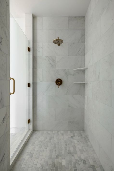 Bria Hammel Interiors, Bria Hammel, Spa Like Bathrooms, Kitchen And Bath Remodeling, Floor Tile Design, Transitional Bathroom, Bathroom Update, Bathroom Floor Tiles, Bathroom Renos