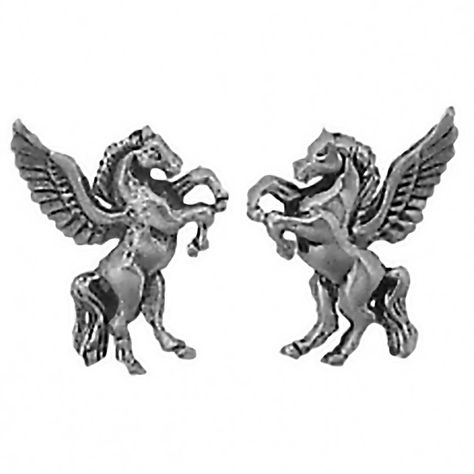 Shop, Earrings, Stud,CM 925 Sterling Silver Pegasus Earrings Studs Tiny Mini Winged Horse Stainless Steel Posts Backs - C5115W73V77  #Earrings #jewelry #Accessories #womenfashion #designer Stud Winged Horse, Dragon Girl, Earrings Hypoallergenic, Tiny Charm, Horse Crazy, Tiny Earrings, Earrings Studs, I Love Jewelry, Charm Jewelry