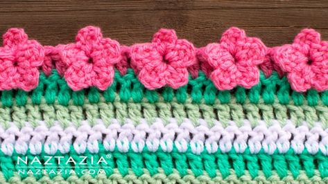 Crochet Edging And Borders, Crochet Blanket Border, Crochet Blanket Edging, 3d Crochet, Háčkované Lemy, Border Patterns, Crochet Border Patterns, Crochet Border, Crochet Edging Patterns