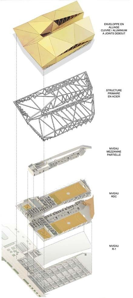 Multi-Sports Complex Competition Winning Proposal / Archi5 + Tecnova Architecture,diagram Diagram Graphic, Installation Architecture, Graphic Architecture, Architecture Diagram, Ground Design, Decorative Blocks, Axonometric Drawing, Library Interior, Autocad Blocks