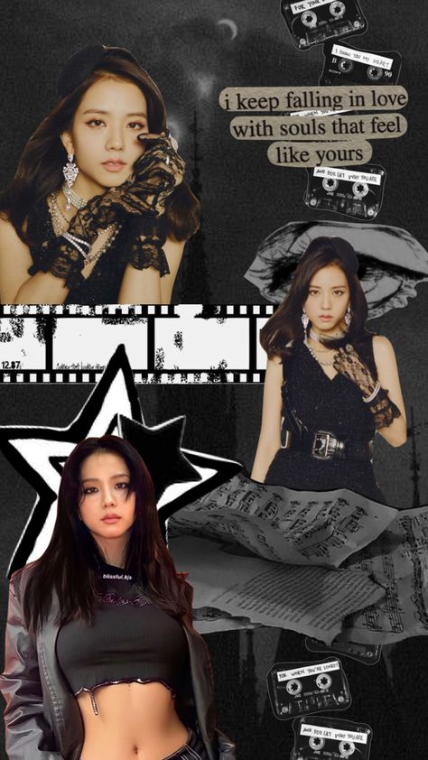 jisoo 🕷#blackpink #blackpinkjisoo #jisoo #bp #blackaesthetic #kpop #kpopcollage #kpopedit #shuffleslay Kpop Collage, Blink Book, Lyrics Aesthetic, Jisoo Blackpink, Blackpink Jennie, Blackpink Jisoo, Kpop Wallpaper, Kpop Girl Groups, Black Aesthetic