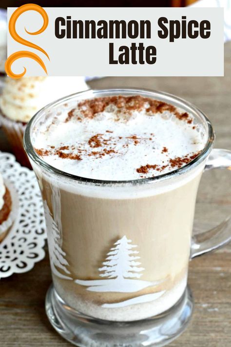 A warm latte recipe with delicious cinnamon spices, perfect any time of the year. Enjoy a cinnamon spice latte at home or take it iced, to-go. Easy to make in the Ninja Coffee Bar! Coffee Bar Recipes, Coffee Maker Recipes, Speciality Coffee Recipes, Ninja Coffee Bar Recipes, Ninja Coffee Maker, Iced Latte Recipe, Ninja Coffee Bar, Ninja Coffee, Cinnamon Coffee