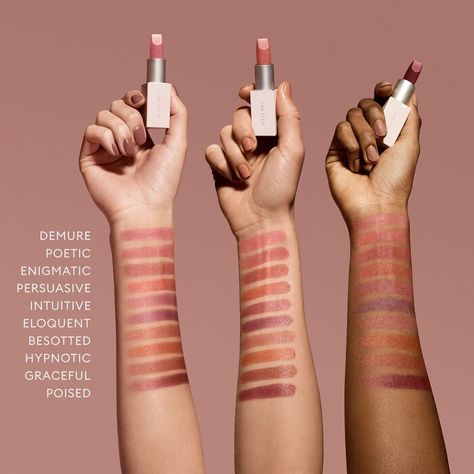 Plumping Lips, Classic Lipstick, Sephora Lipstick, Plumping Lipstick, Rose Inc, Dream Makeup, Minimalist Makeup, Hydrating Lipstick, Rose Lipstick