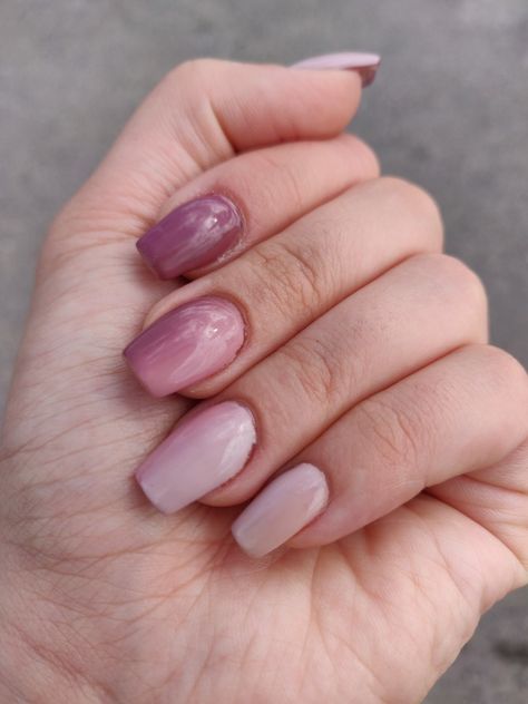 Monocromes of mauve colour Mid Length Square Nails, Mauve Colour, Mauve Color, Square Nails, Nails Design, Mid Length, Nail Designs, Square, Nails