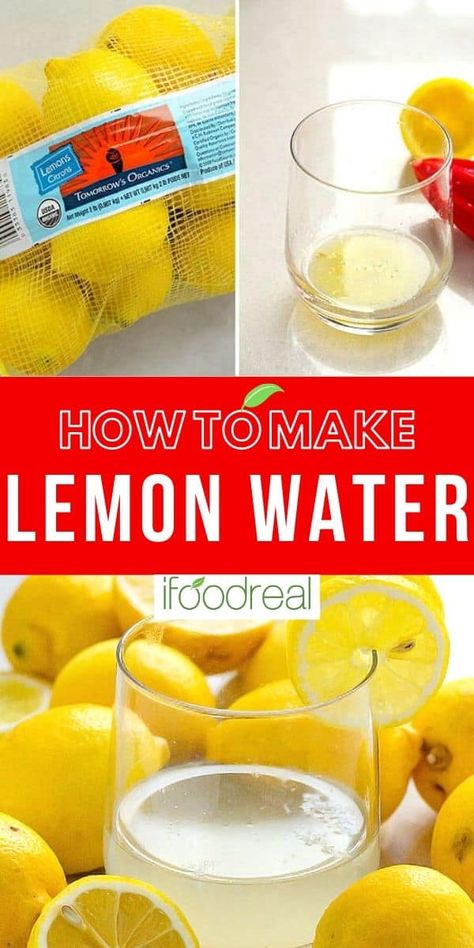 Easy warm Lemon Water Recipe. Plus health benefits, best tips on how to make it and how to prevent teeth enamel damage. Start your day with this refreshing and hydrating drink that is low calorie and has no sugar. It not only tastes amazing, but is good for you! Lemon Water Recipe, Lemon Water Health Benefits, Boil Lemons, Lemon Juice Benefits, Hot Lemon Water, Lemon Health Benefits, Lemon Uses, Water Challenge, Drinking Hot Water