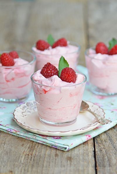 Exercise Morning, Dessert Fruits, Dessert Mousse, Kid Desserts, Fruit Desserts, Summer Recipes, Ricotta, Ramadan, Biscuits