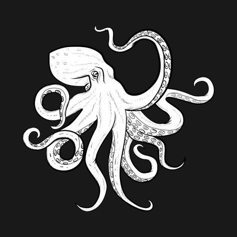 Octopus Artwork, Octopus Graphic, Octopus Drawing, Octopus Illustration, Octopus Painting, Octopus Tattoo Design, Octopus Tattoos, Kunst Tattoos, Octopus Design