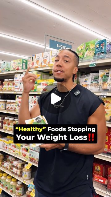 Trent Harrison | Online Fitness Coach on Instagram: "These popular healthy foods are higher in calories than you think‼️  This doesn’t mean you can never have these “healthy” foods, but just because something is branded as “healthy” doesn’t always equal weight loss.   If you want to lose weight, you need to become more aware of calories, even if the foods you eat are “healthy.”   Prioritize nutrients and calories in your diet 😋  P.S I don’t believe in healthy vs. unhealthy foods. I believe your diet as a whole is either healthy or unhealthy!   #fitness #fitnesstips #nutrition #grocerystore #groceryhaul  #mealprep #loseweight #weightloss" Trent Harrison, Online Fitness Coaching, Weight Watchers Recipes Desserts, Low Calorie Snacks, Low Cal Recipes, Unhealthy Food, Fitness Coach, Low Calorie, Weight Watchers Meals