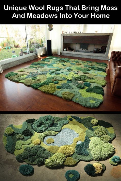 Koti Diy, Moss Rug, Dream Room Inspiration, Room Makeover Inspiration, Cute Room Decor, Felt Ball, Wool Rugs, Room Inspiration Bedroom, Room Ideas Bedroom