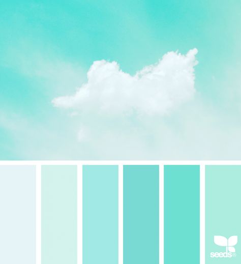 Color Dreams | design seeds | Bloglovin’ Design Seeds Color Palette, Seeds Color Palette, Mint Color Palettes, Aqua Color Palette, Exterior Paint Schemes, Painting Corner, Seeds Color, Color Concept, Colour Pallets