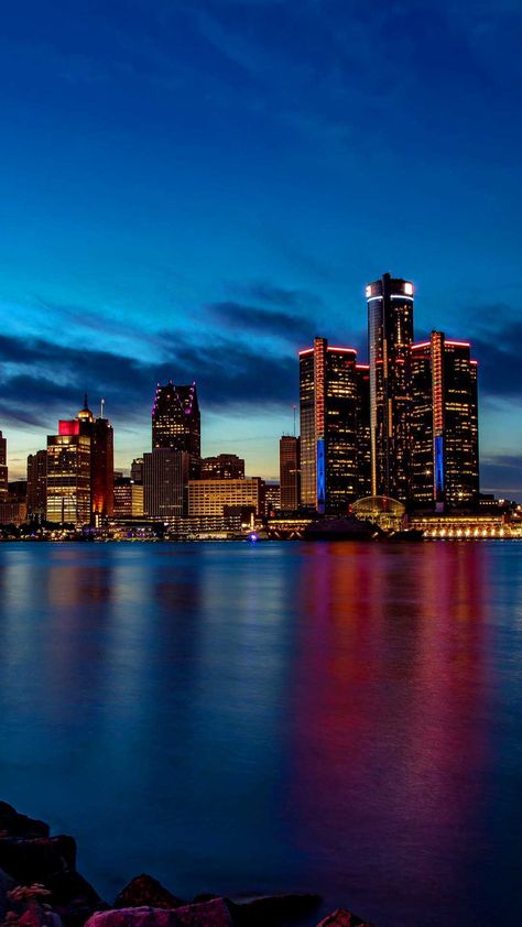 Detroit Wallpaper Discover more City, Detroit, Detroit City, Downtown, Michigan wallpaper. https://www.ixpap.com/detroit-wallpaper/ Detroit Wallpaper City, Michigan Wallpaper, Detroit Lions Wallpaper, Detroit Wallpaper, Good Phone Backgrounds, Slytherin Wallpaper, City Downtown, Samurai Wallpaper, Downtown Detroit