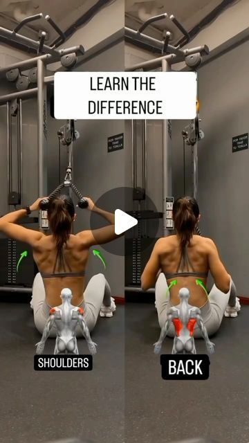 Your Inner Fitness! on Instagram: "Ever wondered why your shoulder presses aren’t giving you the back definition you crave? 🤔 Understanding the difference between shoulder and back exercises is key to sculpting the upper body of your dreams! Shoulders are all about overhead presses and lateral raises, while back workouts focus on rows and pull-ups. 💪 Dive into the details and make every rep count!

#FitnessTips #ShoulderExercises #BackWorkouts #StrengthTraining #GymLife #FitnessGoals #FitFam #WorkoutRoutine #MuscleBuilding #FitnessJourney #YourInnerFitness" Shoulder And Back Exercises, Back And Shoulder Workout, Back Workouts, Leg Day Workouts, Lateral Raises, Overhead Press, Fit Couples, Motivation Gym, Back Exercises