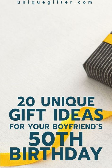 gift ideas for your boyfriend's 50th birthday | Milestone Birthday Ideas | Gift Guide for Boyfriend | Fiftieth Birthday Presents | Creative Gifts for Men | Gift Tips for Partners Milestone Birthday Ideas, Birthday Gift Ideas For Him, Fiftieth Birthday, 50 Year Old Men, Fifty Birthday, Kitchen Artwork, Birthday Milestone, Buy Candles, 20 Gifts