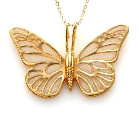 Gold Butterfly Necklace, Butterfly Necklace Gold, Wing Jewelry, Butterfly Pendant Necklace, Butterfly Jewelry, Gold Butterfly, Handmade Gold, Butterfly Necklace, Butterfly Pendant