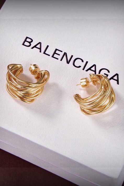 #okify #bagsall #fahion #jewelry #earings Balenciaga Jewelry, Jewelry Earings, Balenciaga