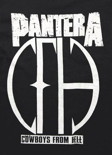 . Pantera Band, Cowboys From Hell, Cool Bands, Peace Symbol, Cricut, Band, Tattoos, Quick Saves, Art