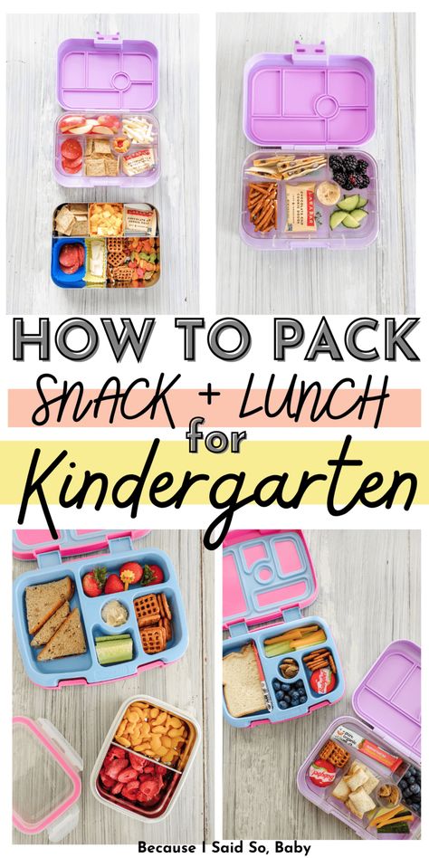 Kindergarten Lunch And Snack Ideas, What To Pack For Kindergarten Lunch, Lunchbox Ideas Kindergarten, Packed Lunch Ideas For Kindergarten, Kindergarten Meals Lunch Ideas, Pre K Packed Lunch, Fun Kindergarten Lunch Ideas, Packing Lunch For Kindergarten, Pre K Bento Lunch