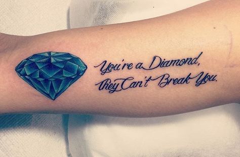 Diamond Tattoo Designs For Women, Diamond Tattoo Designs, Diamond Tattoo, Forever Tattoo, Verse Tattoos, Flying Tattoo, Mural Art Design, Diamond Tattoos, Pretty Tattoos For Women