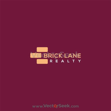 Brick Lane Realty Logo Template Brick Logo, Realty Logo, Luxury Business Cards, Estate Logo, Stationary Design, Brick Lane, Real Estate Logo, Community Engagement, Letterhead