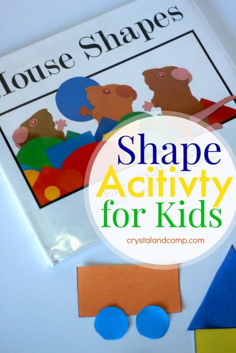 shape activities for kids Mouse Paint Activities, Mouse Shapes, Math Shapes, Shapes Lessons, Shape Activities, Shapes Kindergarten, Teaching Shapes, Homeschool Freebies, Felt Stories