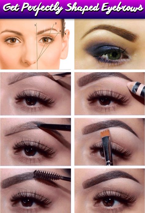 Here’s The Perfect Guide to DIY Eyebrow Shaping! Diy Eyebrow Shaping, Eyebrow Tutorial Shaping, Makeup Eyebrows, Eyebrow Kits, Eyebrows On Fleek, Eyebrow Tutorial, Perfect Eyebrows, Perfect Brows, Eyebrow Shaping