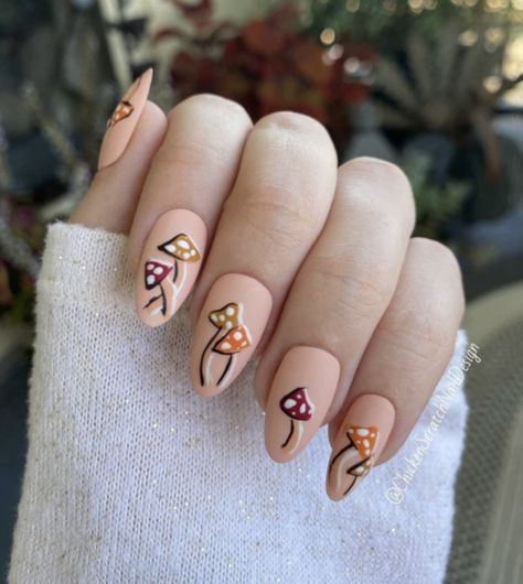 Cottagecore Nails, Hottest Summer Nails, Trendy Nail Design, Nails Fall, Funky Nails, Fancy Nails, Dope Nails, Best Acrylic Nails, Fall Nails