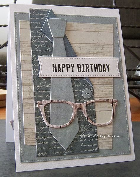 Ideas Birthday Card, Card For Men, Birthday Card Craft, Masculine Birthday Cards, Bday Cards, Boy Cards, Dad Birthday Card, Birthday Cards For Men, Ideas Birthday