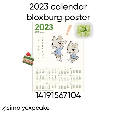 Cutecore Bloxburg Decals, Pandalemontart Bloxburg, Bloxburg Kid Drawing Decal Codes, Calendar Decal Bloxburg, Blox Burg Picture Id Codes, Bloxburg Calendar Decals, Japanese Decals Bloxburg, Bloxburg Decal Id, Bloxburg Id Codes