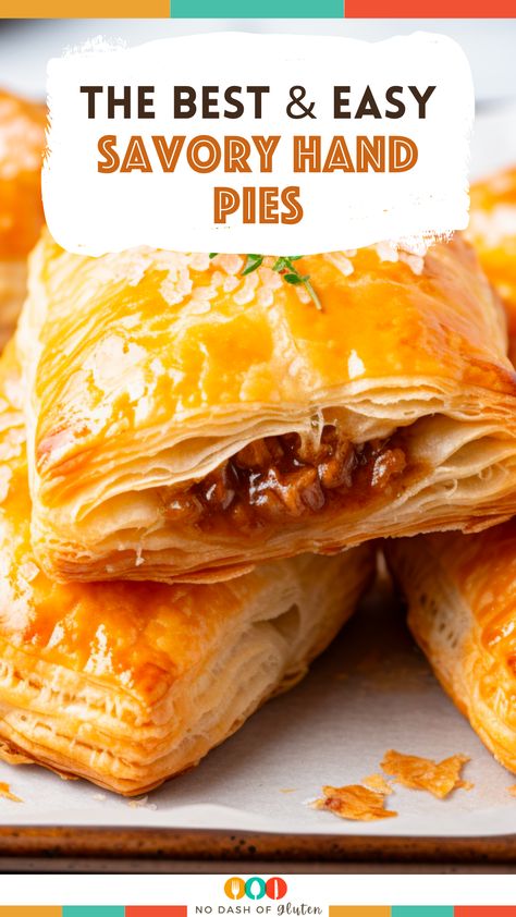 Freezer Hand Pies, Dinner Hand Pies, Greek Meat Hand Pies, Beef Hand Pies Puff Pastries, Holiday Hand Pies, Savoury Pies Recipes Easy, Meat Hand Pies Ground Beef, Savoury Hand Pies, Pie Filling Recipes Savory