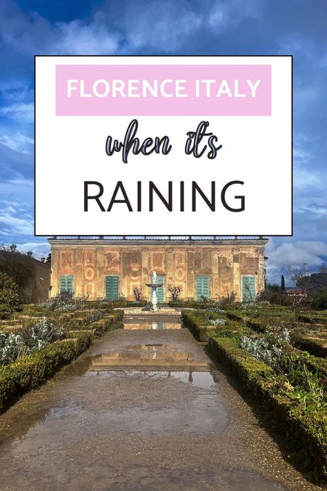 Planning a trip to Florence but worried about rainy weather? Don't let a little drizzle ruin your adventure! This guide has the best indoor activities to enjoy when the rain hits, from exploring world-class museums like the Uffizi Gallery to uncovering hidden gems. Discover what to do, where to go, and how to make the most of your time in Florence—even when the weather doesn't cooperate! Uffizi Gallery, Italy Travel Tips, Cozy Cafe, Italy Travel Guide, Rainy Weather, It's Raining, When It Rains, Indoor Activities, Florence Italy